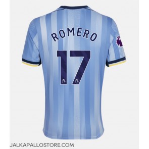 Tottenham Hotspur Cristian Romero #17 Vieraspaita 2024-25 Lyhythihainen